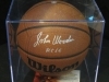 John Wooden-Autographed Basketball-GAI (UCLA Bruins)